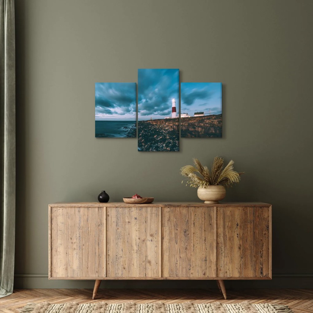 Világítótorony képe (90x60 cm)
