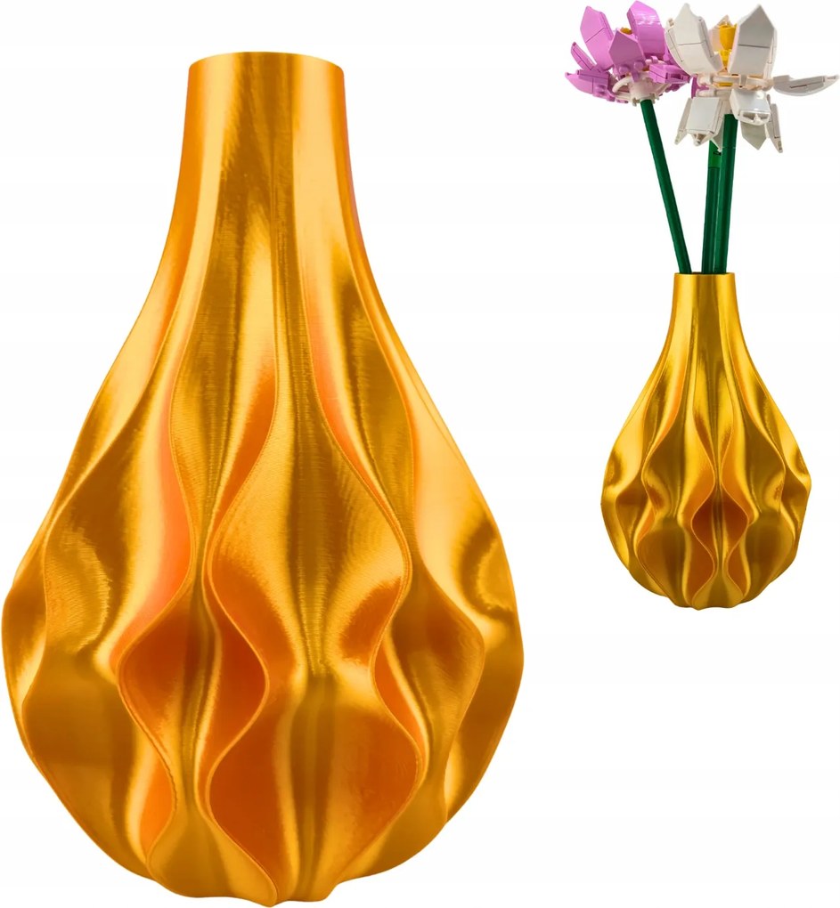 Aeon Arany virágváza, Lego Icons Botanicals, szárított kompozíciók