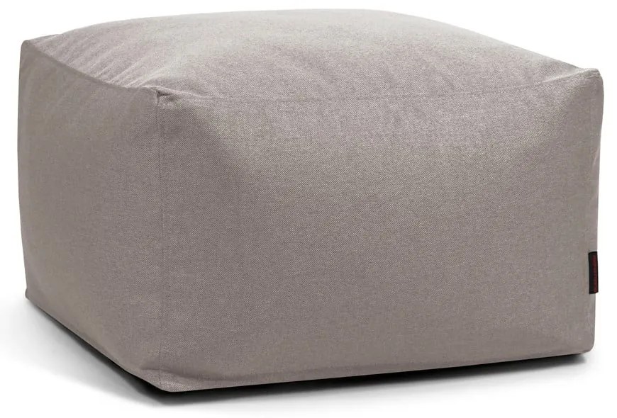 Szürkésbézs babzsákfotel Softbox MooG – SLOWDOWN