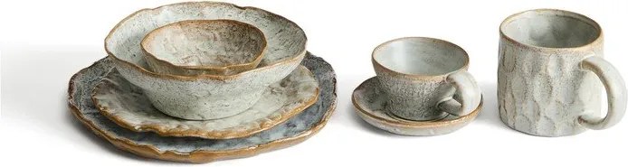 Szürke kerámia tányér ø 26 cm Alenia – Kave Home