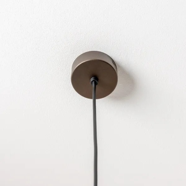 BRILAGI - Kábeles csillár VULCANO 3xG9/8W/230V bronz/füstös bézs