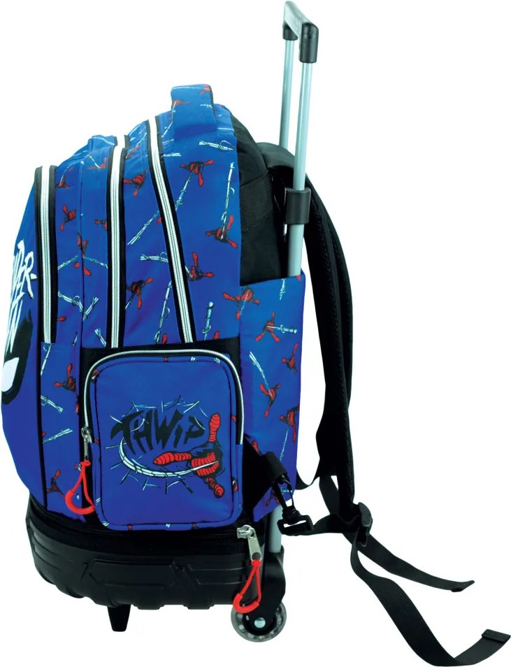 Pókember Evergreen prémium gurulós iskolatáska, táska 42 cm