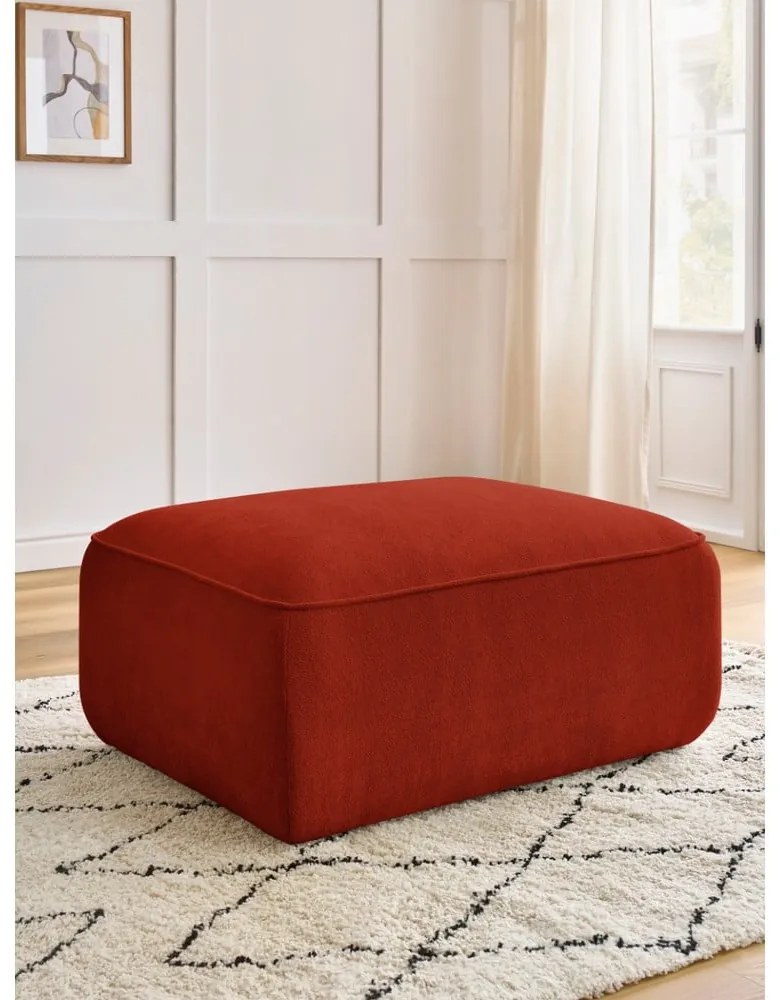 Téglavörös lábtartó Zephyr – Bobochic Paris