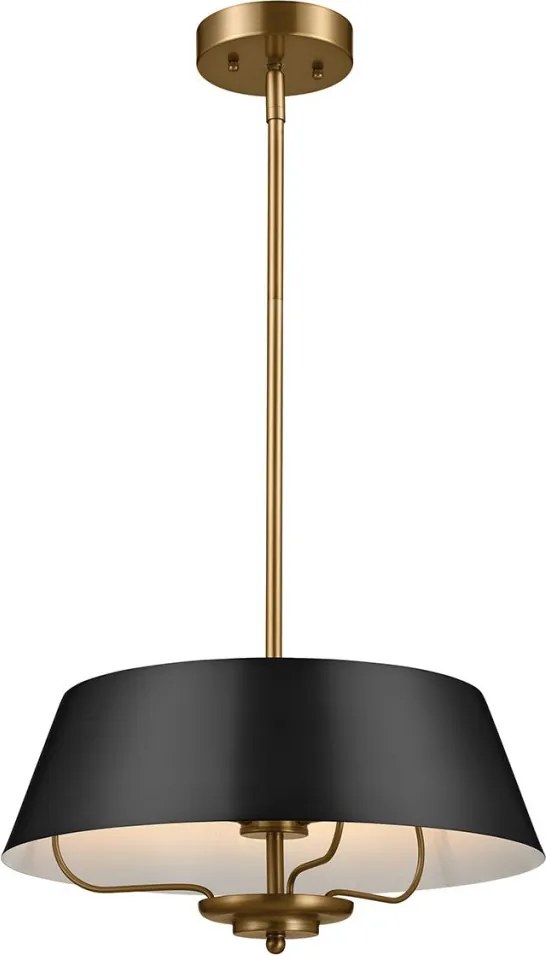 Kichler Luella KL-LUELLA-3P-BKB Függőlámpa 3x40W/E14 IP20