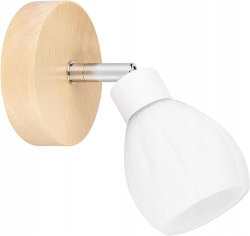 Plafon Fali lámpa 1xG9 Led 300lm 2700K 3W nyír/szatén /fehér