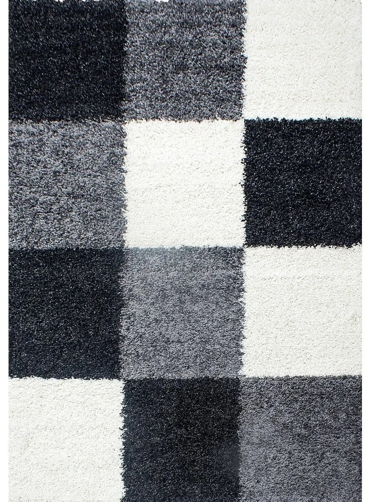 Fekete-fehér szőnyeg 80x150 cm Life – Ayyildiz Carpets