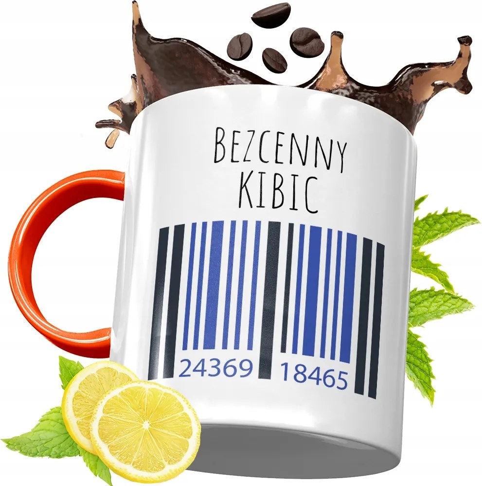 Narancssárga Bögre Szurkolóknak Ajándék fényképes nyomattal