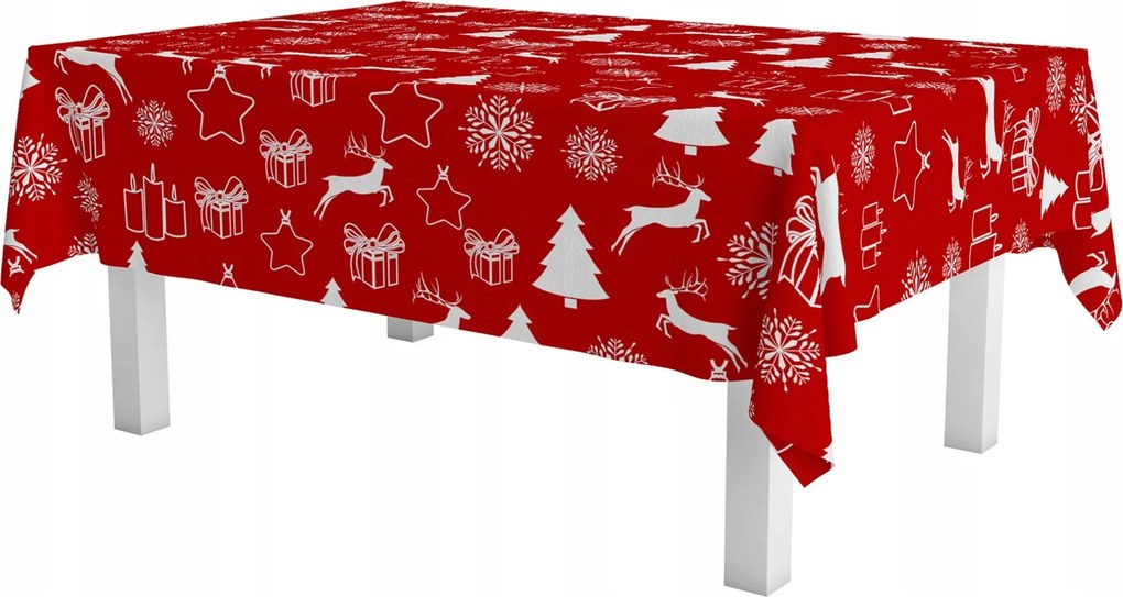 Karácsonyi asztalterítő Karácsonyi 140x240 minták