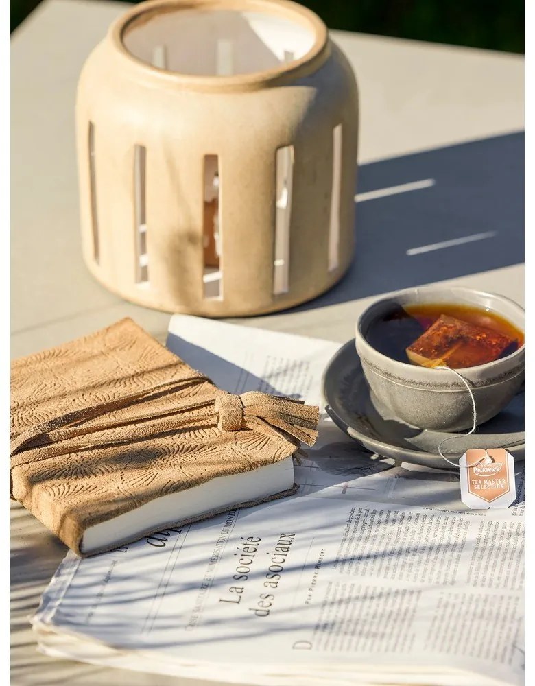 Szürke agyagkerámia csésze szett cappucinóhoz 2 db-os 180 ml Raben – Bloomingville