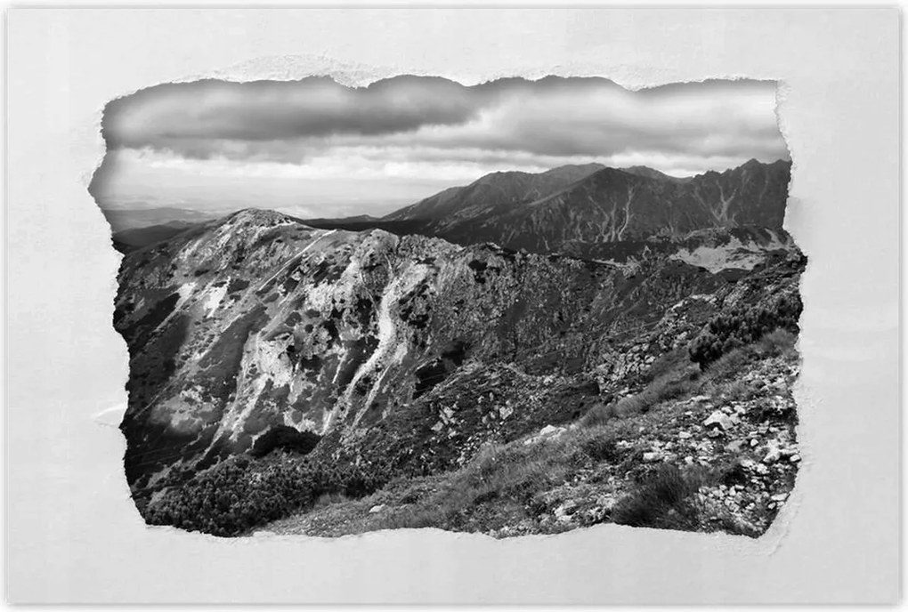 Poszterek 60x40 Tátra Lengyel hegyek Kilátás