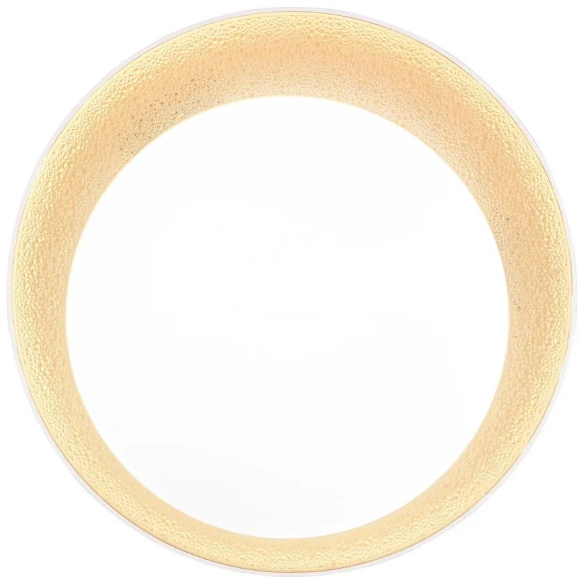 Fehér-világosbarna LED mennyezeti lámpa ø 45 cm Aleta – Trio