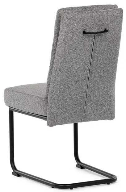 Szürke Szövet Étkezőszék, Ezüst Árnyalattal. DCL-P3107 SIL2