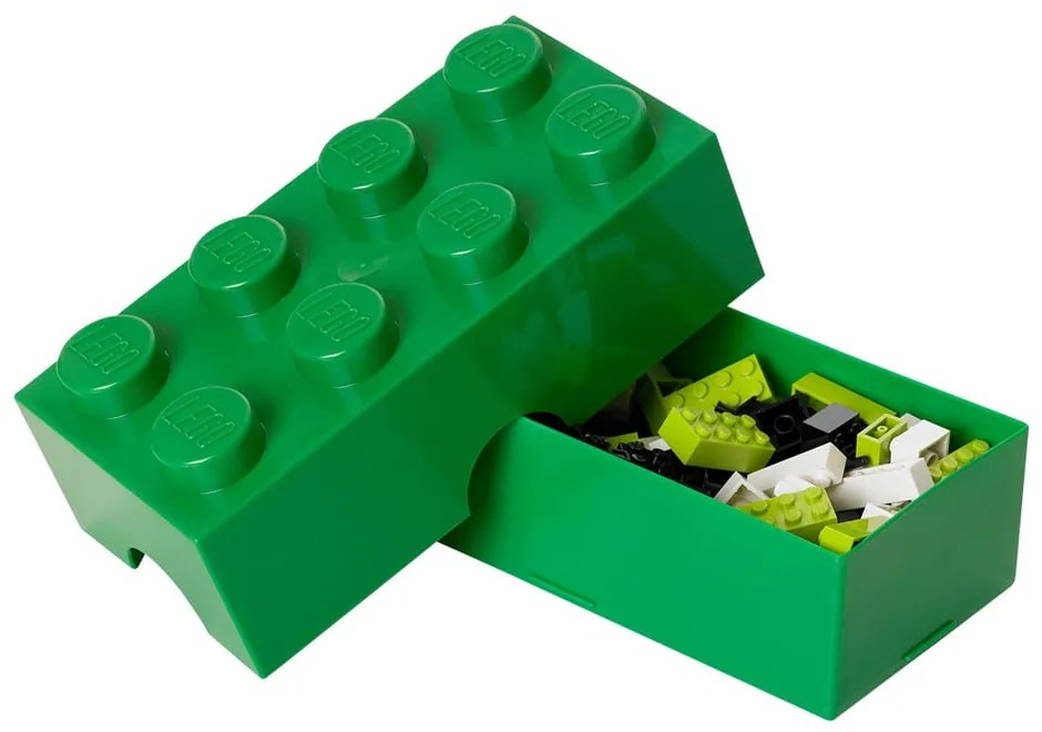 Sötétzöld uzsonnásdoboz - LEGO®