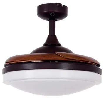 FANAWAY 512120 - Mennyezeti ventilátor EVORA 2xE27/15W/230V + távirányítás