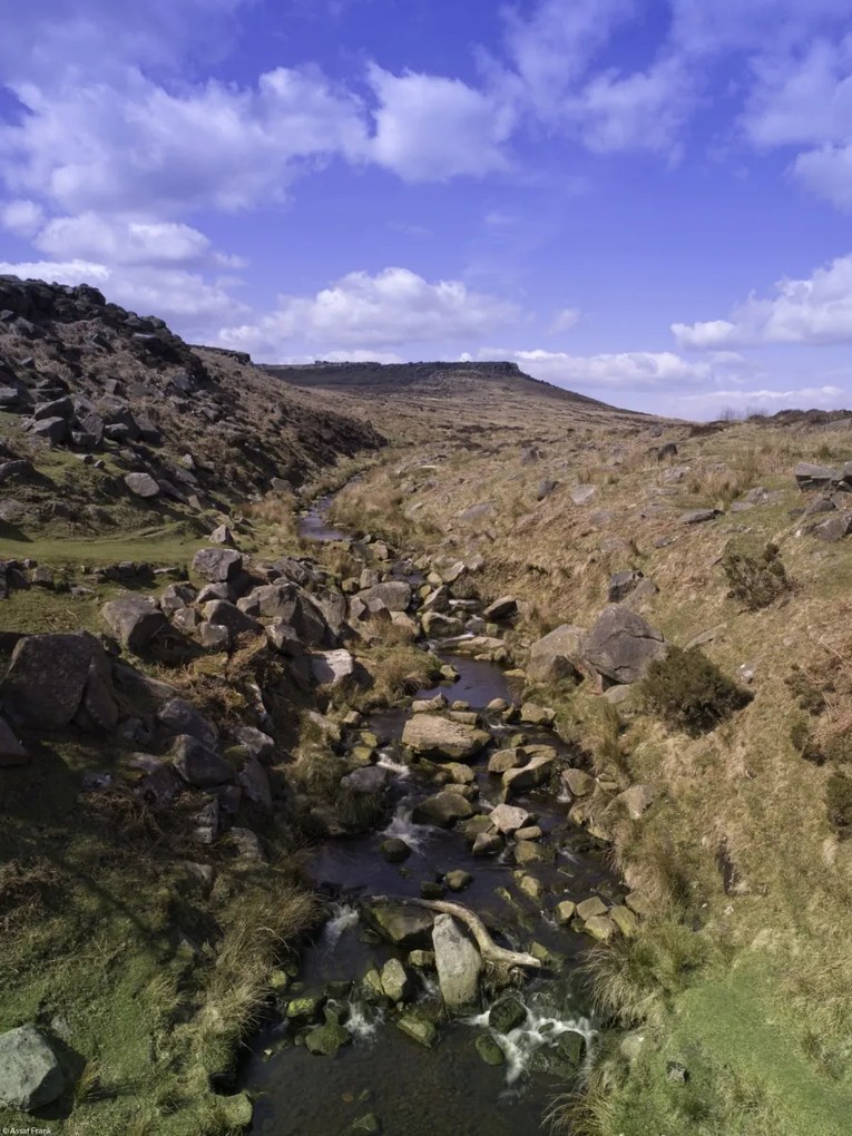 Poszter 30x40cm Burbage Brook, Assaf Frank