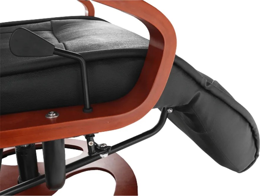 Masszázsfotel, fekete, ARTUŠ 2