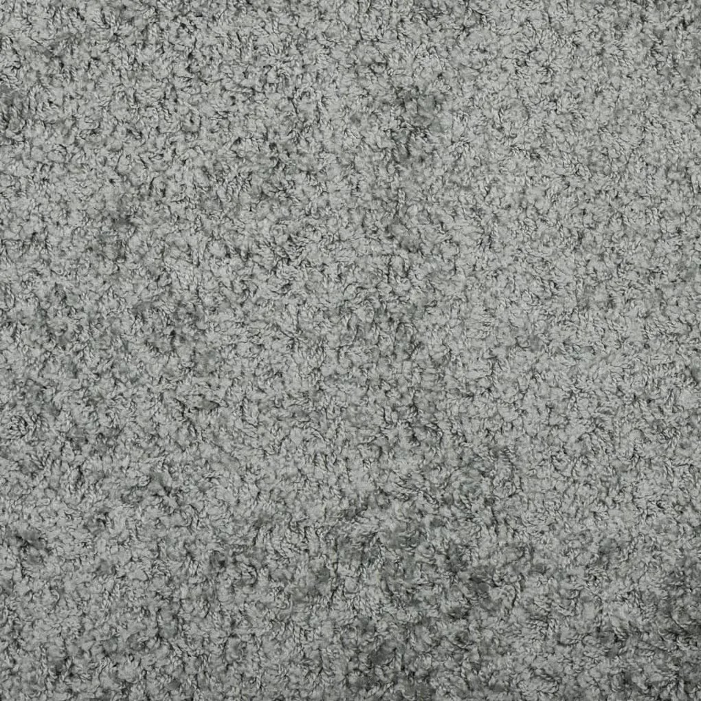 PAMPLONA zöld magas szálú bolyhos modern szőnyeg 100 x 200 cm