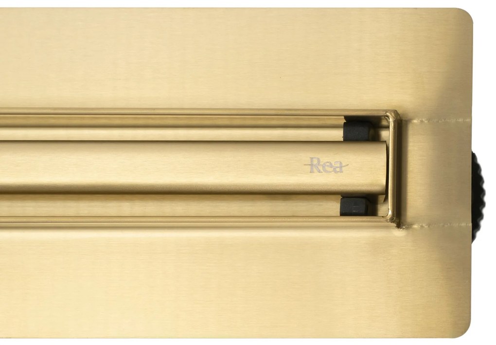 Rea Neox Slim Pro, vízelvezető csatorna 60 cm, arany matt, REA-G2713