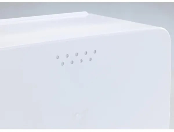 WENKO 54099100 - KUBO kenyértartó 35x26,5 cm fehér/barna