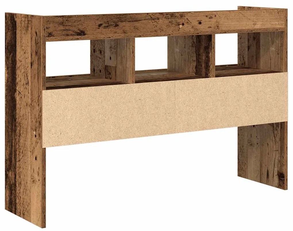 komód Régi fa 105x30x70 cm Gépelt fa