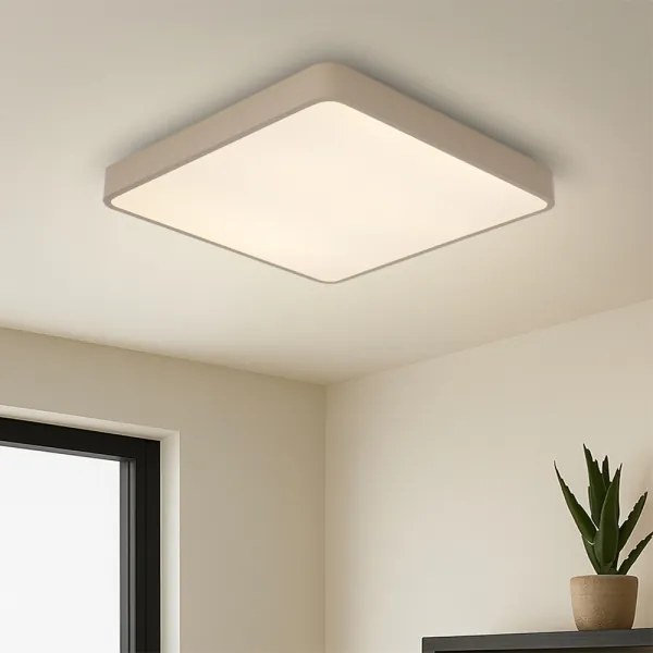 Brilagi - LED mennyezeti lámpatest POOL SQUARE LED/48W/230V 3000/4000/6000K 50x50 cm bézs