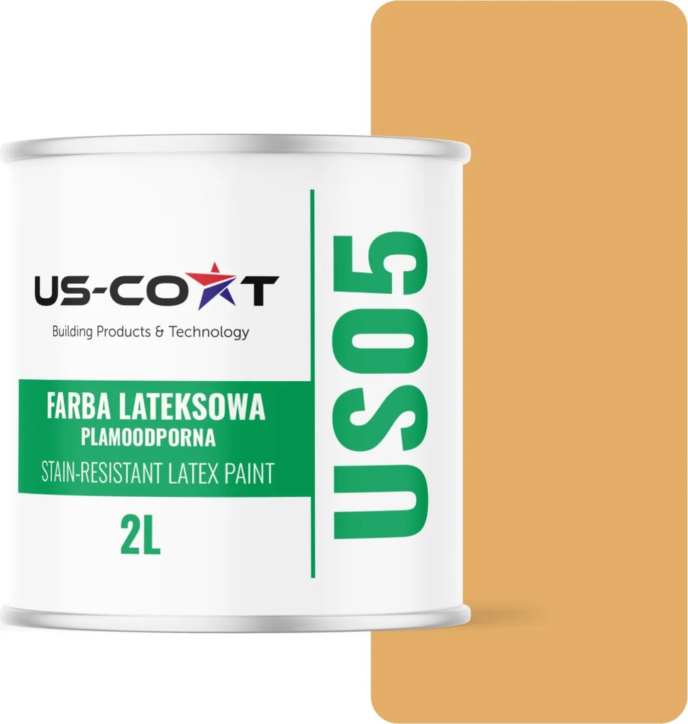 Latex Festék Foltálló Borostyán Színű H6441 2L Matt Mennyezeti Falfesték