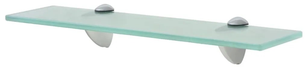 2 db lebegő üvegpolc 40 x 10 cm 8 mm