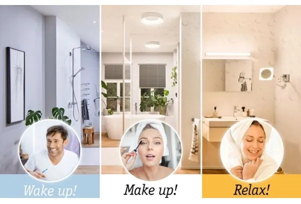 Paulmann 78923 - LED/13W IP44 Dimmelhető fürdőszobai mennyezeti lámpa AVIAR 230V