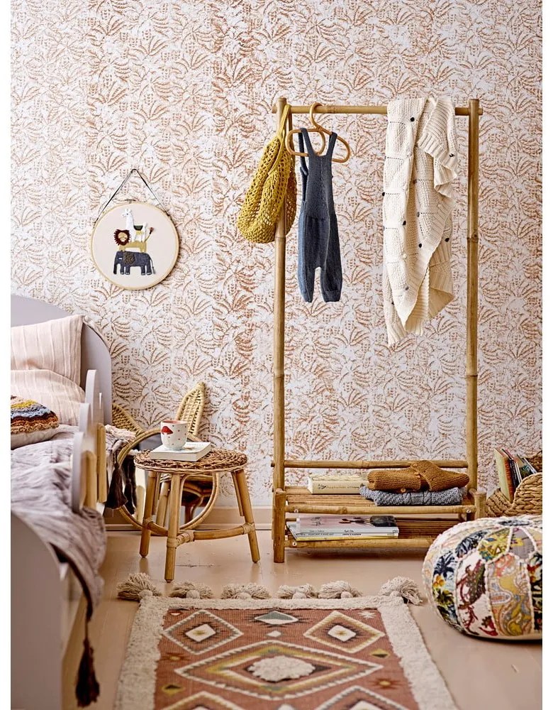 Gyerek rattan vállfa Aranya – Bloomingville Mini