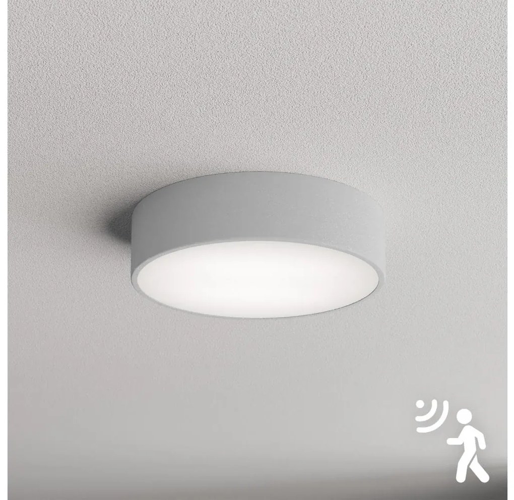 Brilagi - Érzékelős mennyezeti lámpa CLARE 2xE27/24W/230V átm. 30 cm szürke