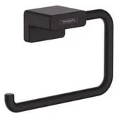 Hansgrohe AddStoris wc-papír tartó fekete matt színben 41771670