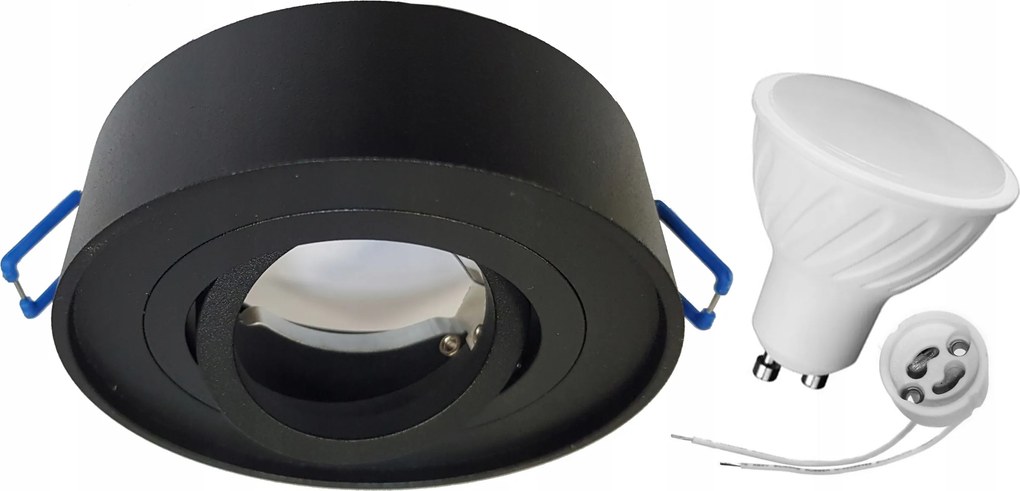 Lámpatest szett Süllyesztett cső 3cm mozgás Led GU10 5W