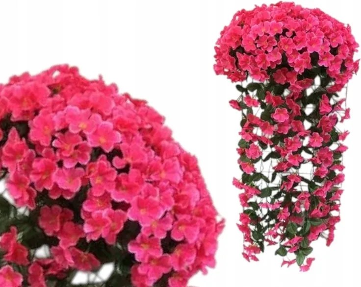 Mesterséges Szörfözés Muskátli Erkély Terasz 1 db rózsaszín