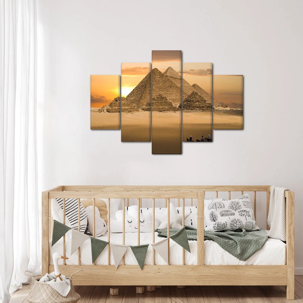 Kép - Piramisok (150x105 cm)