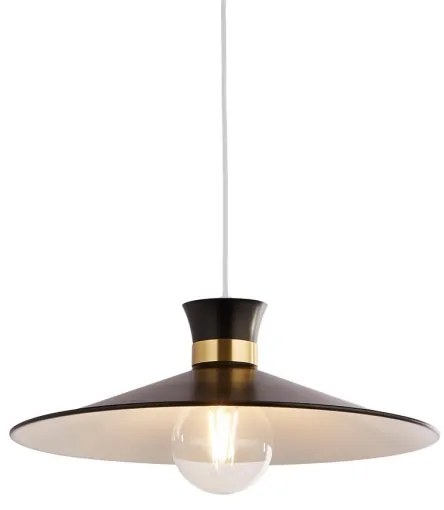 Searchlight 601891BK - BALHAM kábeles csillár 1xE27/60W/230V