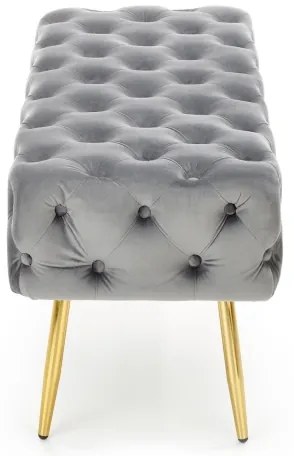 Steppelt pad ATHENA 40x100 cm szürke/arany