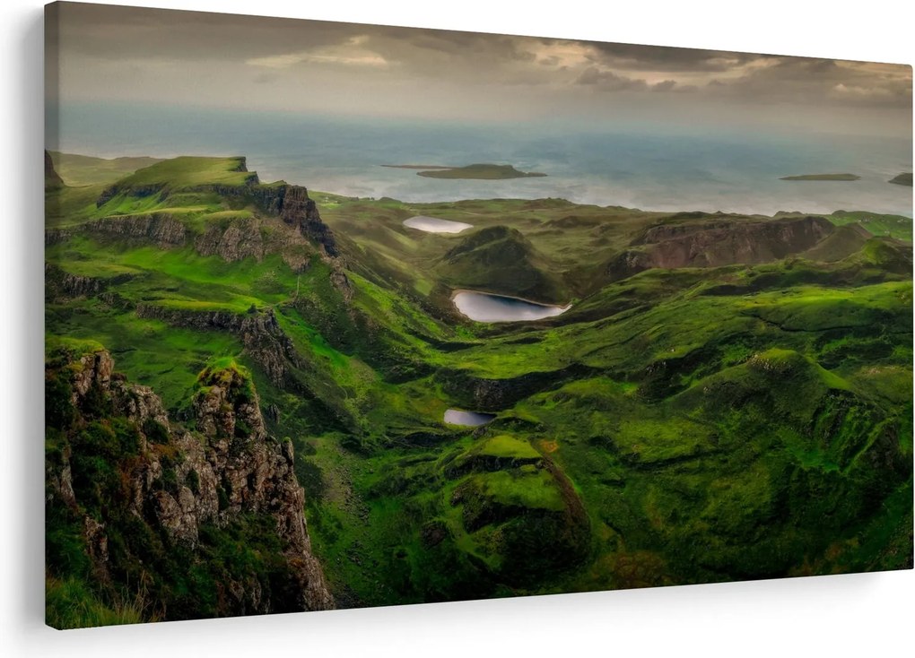 Kép - Quiraing, Skócia (90x60 cm)