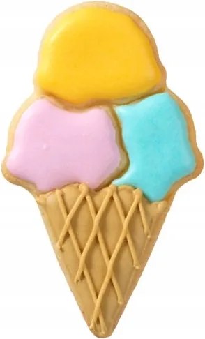 Sütemény lyukasztó forma fagylalt golyóval Birkmann