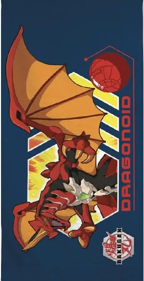 Bakugan Dragon fürdőlepedő, strand törölköző 70x140cm (Fast Dry)