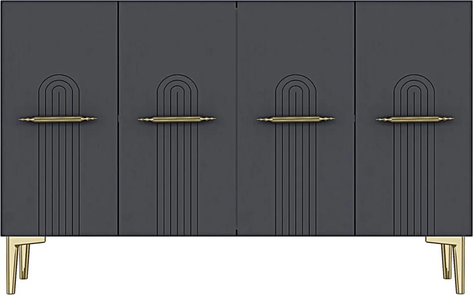 Ida 120 - Anthracite, Gold