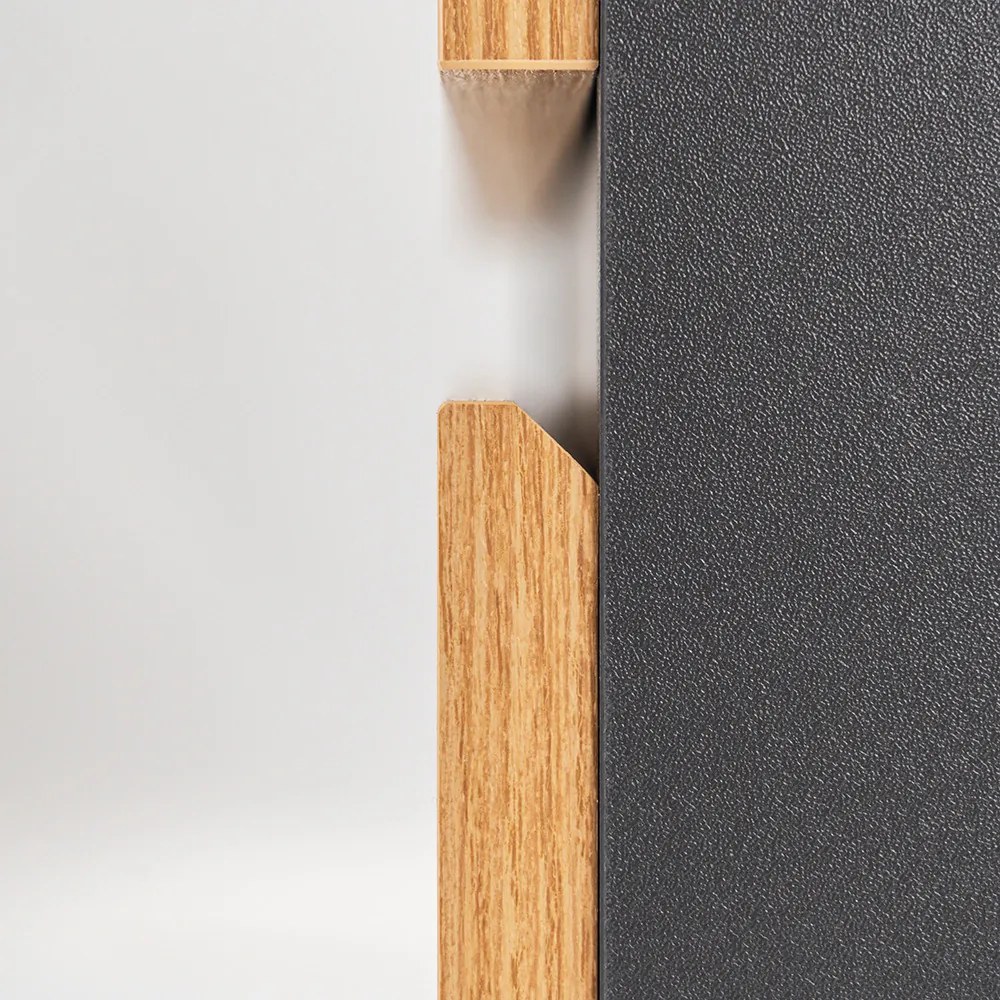 Vario Forte 60 alsó szekrény mosdóval antracit-tölgy