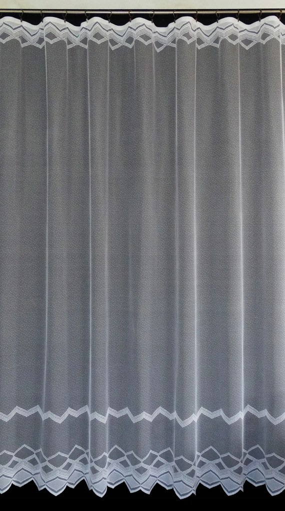 Mg Függöny 4392 Fehér 280X250 kész szalaggal