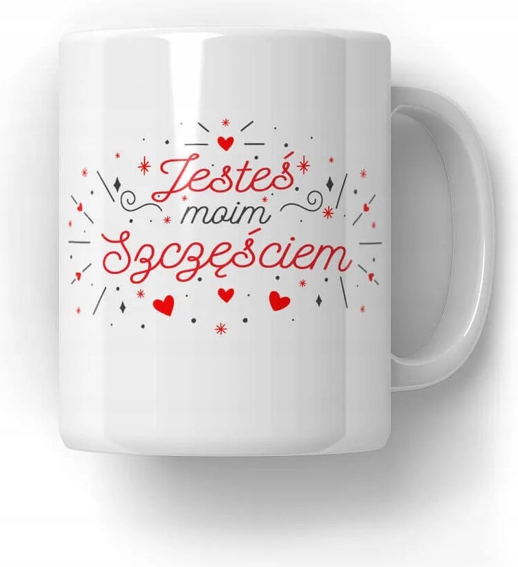 Bögre Te vagy a boldogságom Ajándék Barátnőmnek