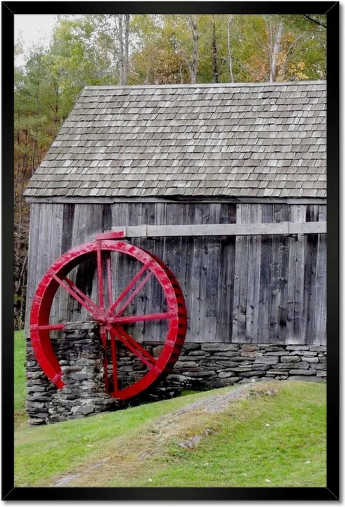 Poszterek keretben 40x60 Vízimalom