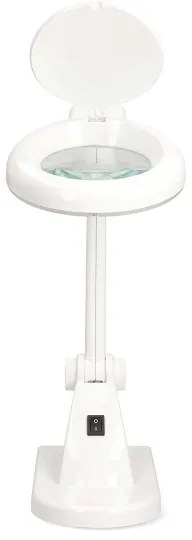 Nedis MAGLE1WT - LED nagyítós asztali lámpa LED/6W/230V fehér