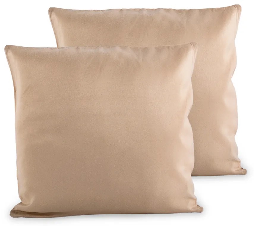 4Home párnahuzat, bézs, 2x 40 x 40 cm