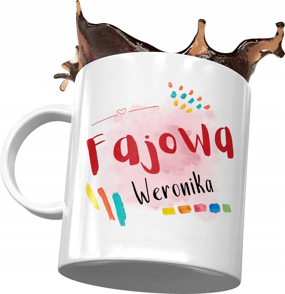 Bögre Veronika Feleség Nővérek Barátnők Ajándék Nyomtatott Fotóval