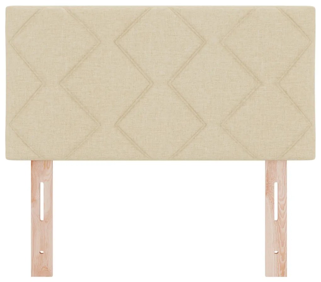 Fejtámla Gyémánt Blokkok Design Krém 80 cm Szövet