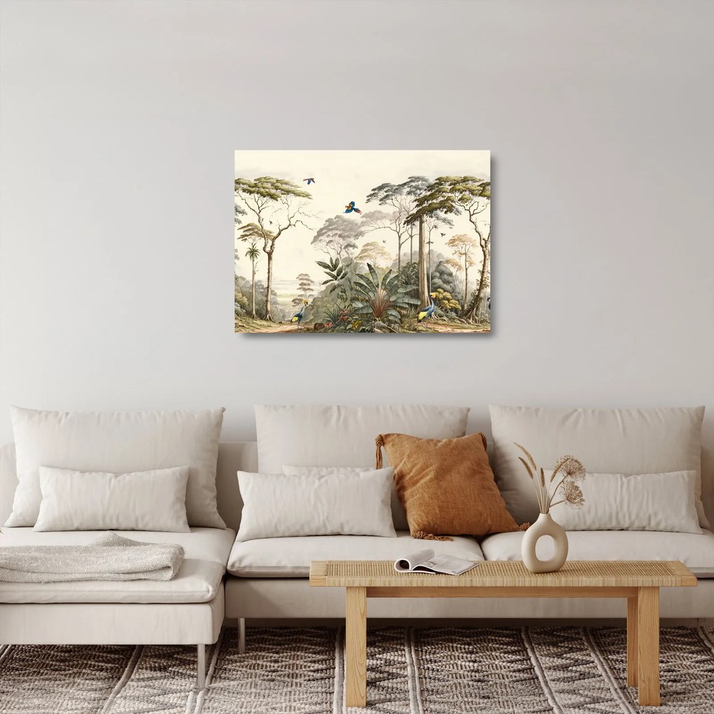 Üveg kép - Amazonas esőerdő (70x50 cm)