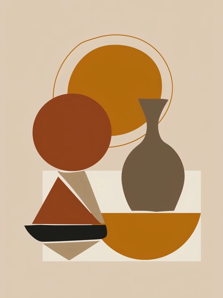 Poszter 30x40cm Geometrikus Veszteség